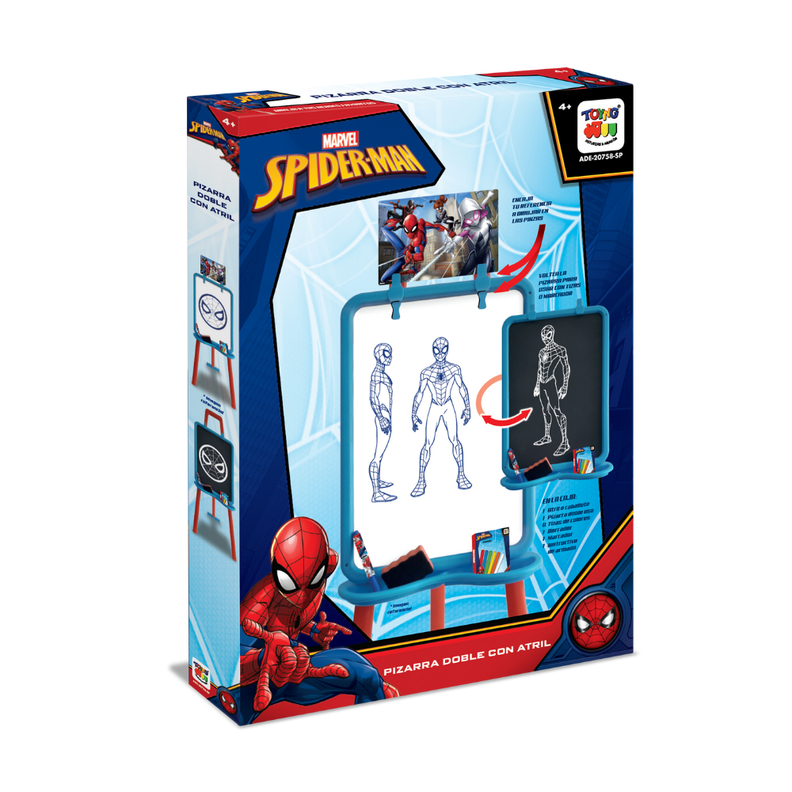 Pizarra Doble Con Atril - Spiderman-0