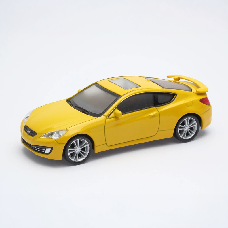 Auto Genesis Coupe - Welly Amarillo
