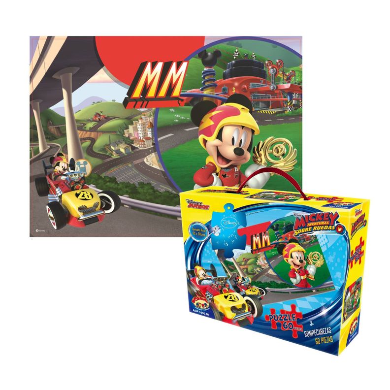 Puzzle 60 Piezas Mod. Maleta Mickey-0