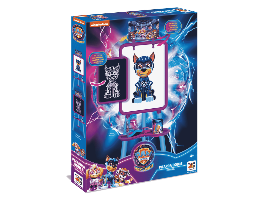 Pizarra Doble Atril - Paw Patrol-0