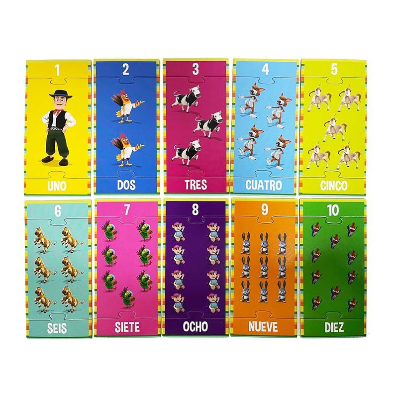 Numeros 1 Al 10 La Granja de Zenon-1