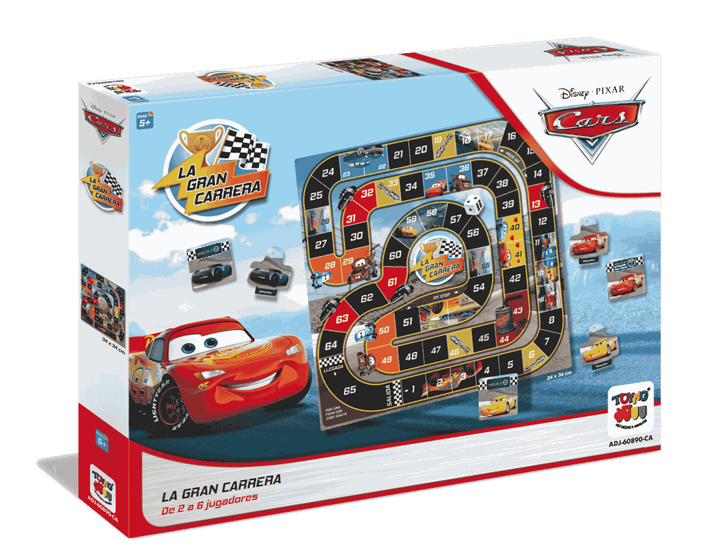 Juego La Gran Carrera Cars-0