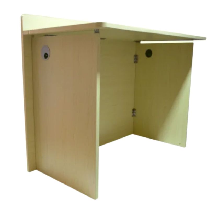 Escritorio plegable 100 cm Marfil-4