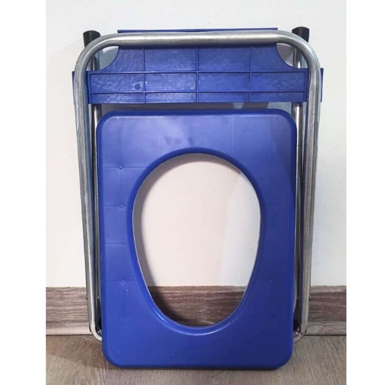 Baño portatil Silla plegable WC para camping -1