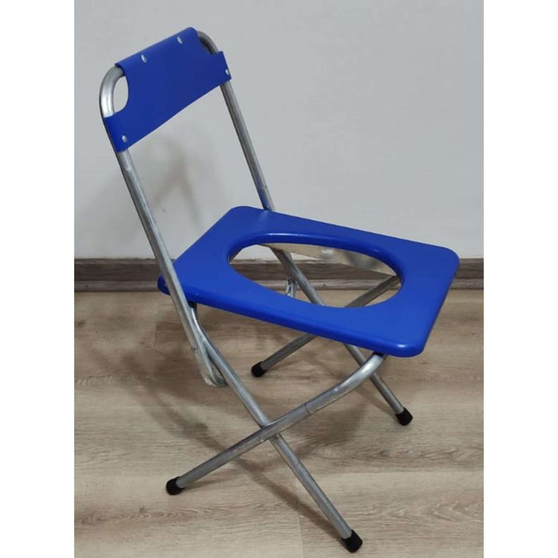 Baño portatil Silla plegable WC para camping -4