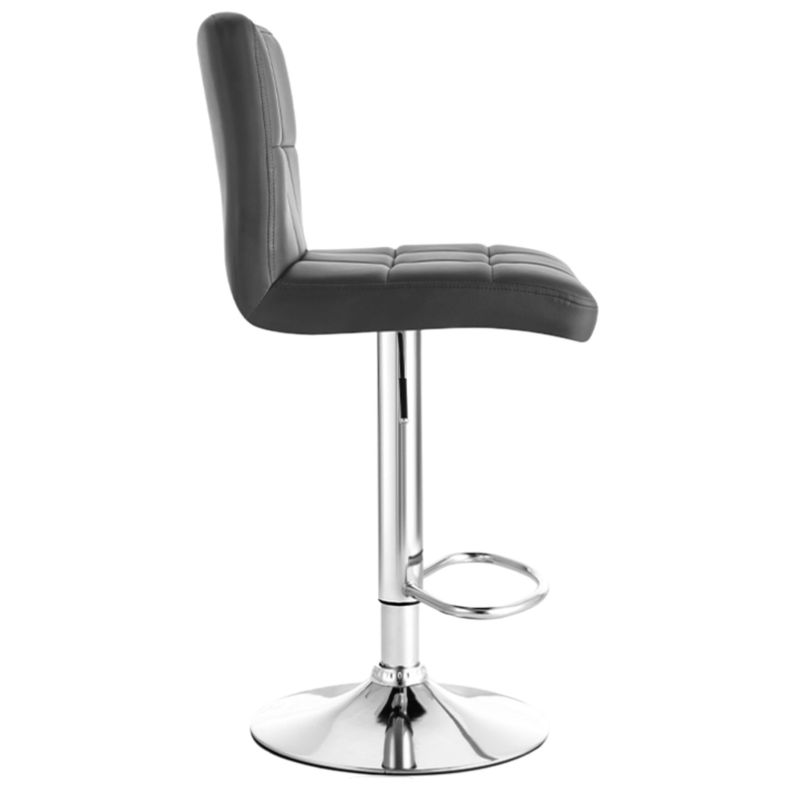 Piso Bar taburete ecocuero negro Atenas I PACK X2 -3