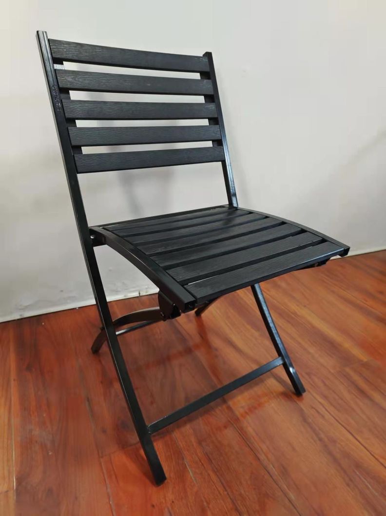 Silla plegable Negra Hotel, Restaurantes, Terrazas, Exteriores PACK X2-2