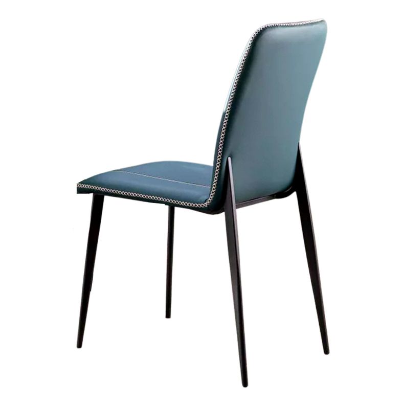 Silla de comedor Capitone Azul PACK X6-4