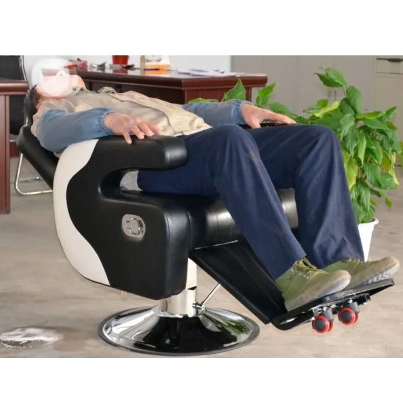 Silla de Peluquería Barberia Reclinable Atlanta-2