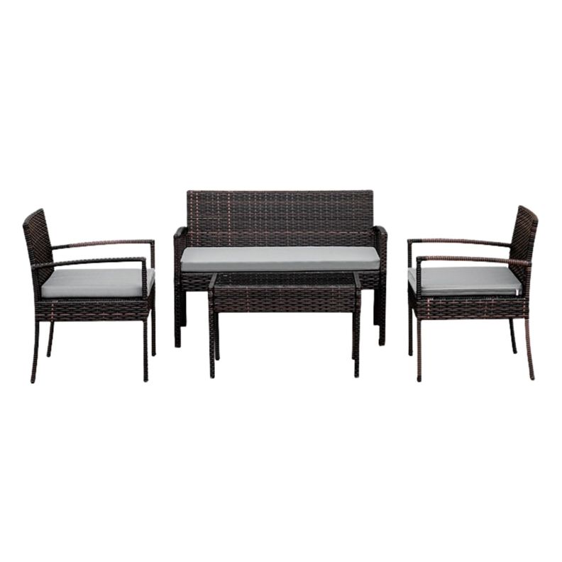 Juego de living Terraza Ipanema Gris 4 Personas-4