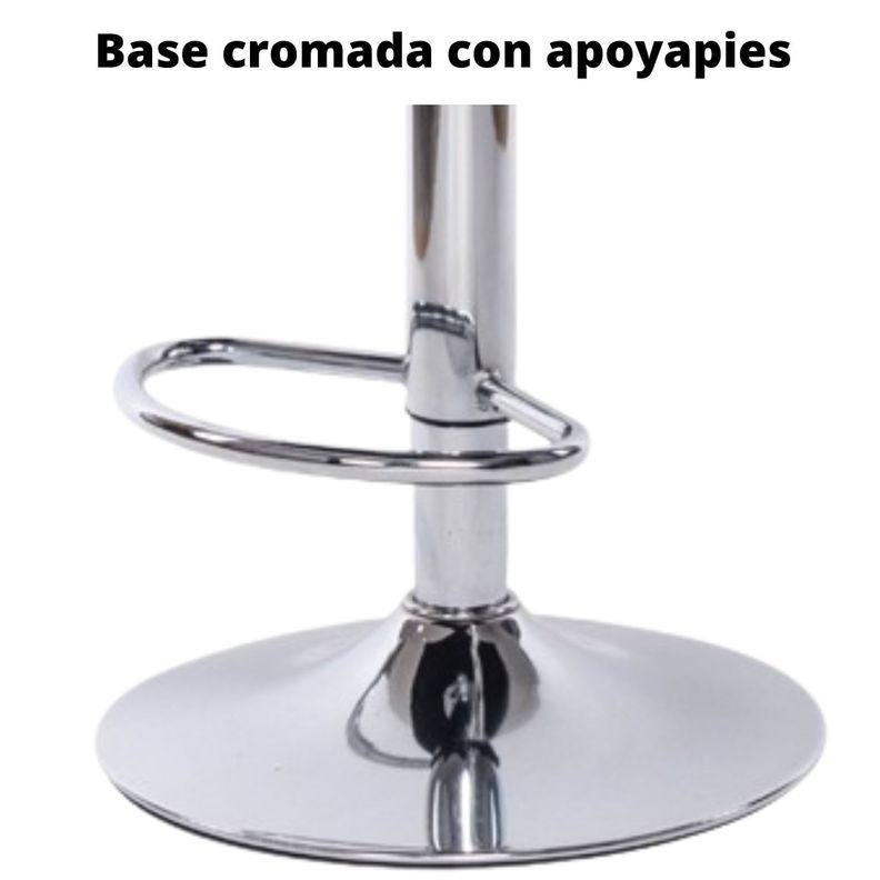 Piso Bar taburete con posabrazos Atenas II PACK X2 -6