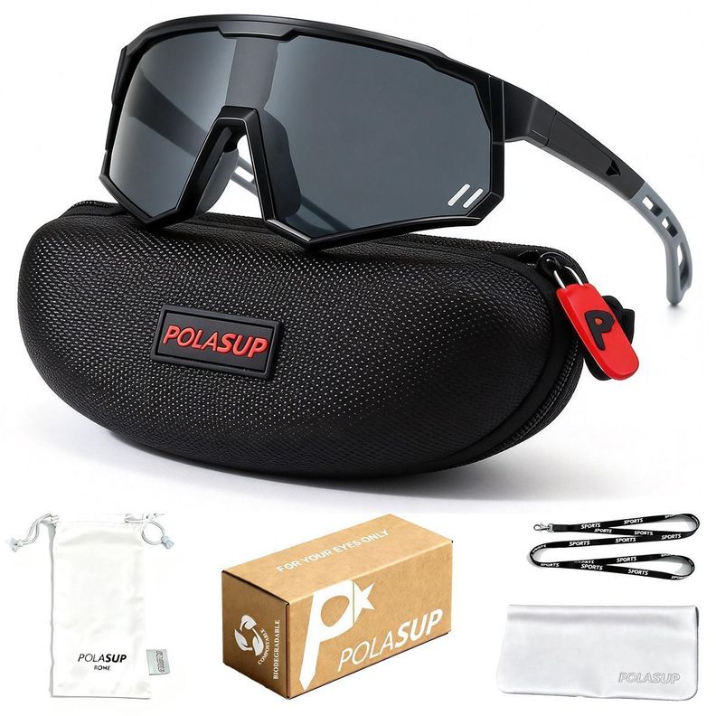 Polasup lentes Gafas de sol polarizadas para deportes ciclismo senderismo y exteriores UV400