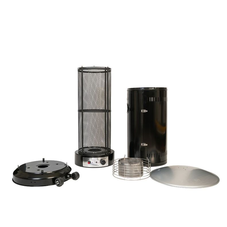 Estufa Exterior Gas Mork - Negro | Calefactor para Terrazas y Patios-4
