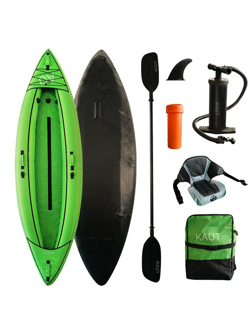 Kayak Inflable Profesional 1 Persona 300 Cm - Maipo - Kaut-1