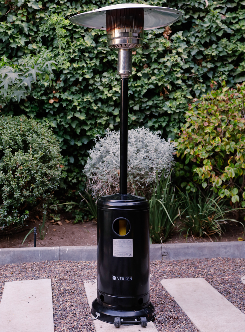 Estufa Exterior Gas Svart Pro - Negro | Calefactor para Terrazas y Patios-1