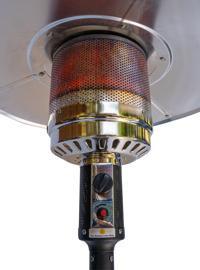 Estufa Exterior Gas Svart Pro - Mate | Calefactor para Terrazas y Patios-1