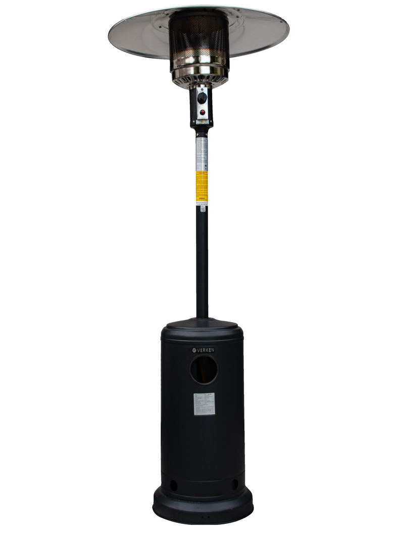 Estufa Exterior Gas Svart Pro - Mate | Calefactor para Terrazas y Patios-0