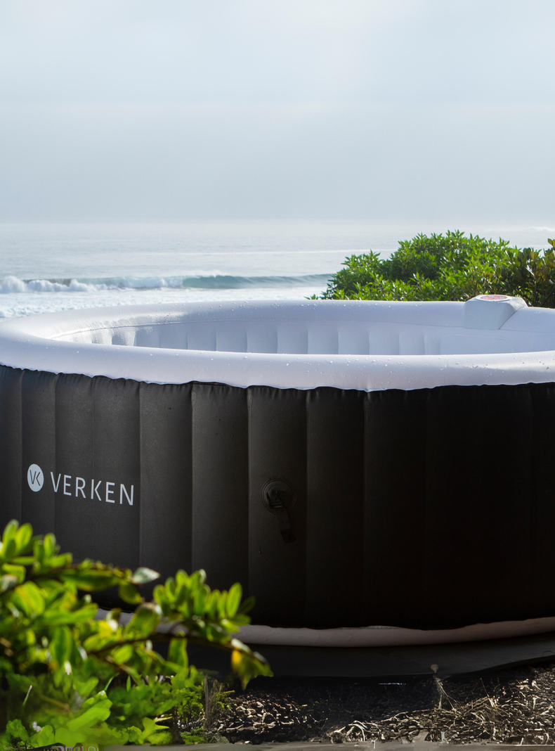 Jacuzzi | Hot Tub | Spa Inflable Tromso / 4 personas - Negro-1