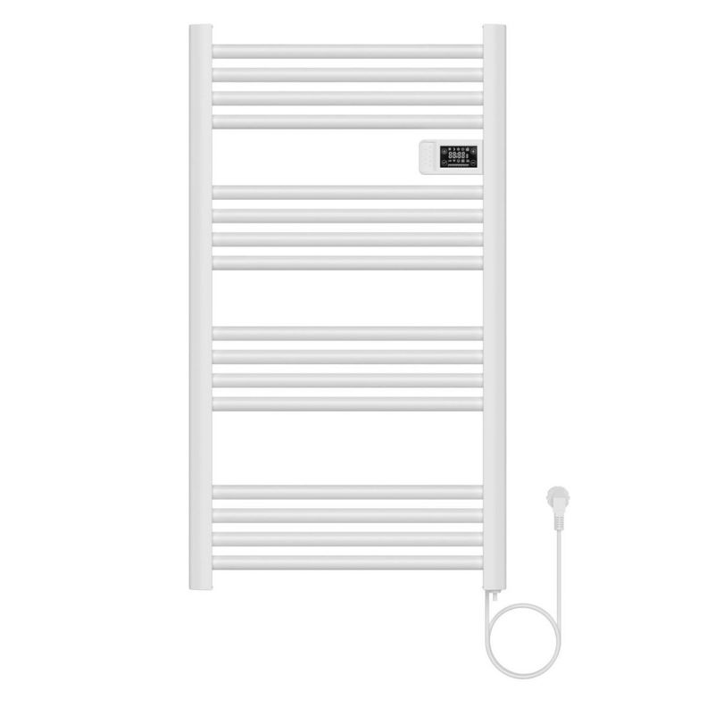 Secador Toallas Vesubio - Calentador Toallero Electrico Mural - 500W Blanco