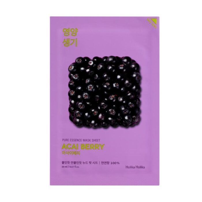 Mascarillas con ingredientes naturales - Acai-0