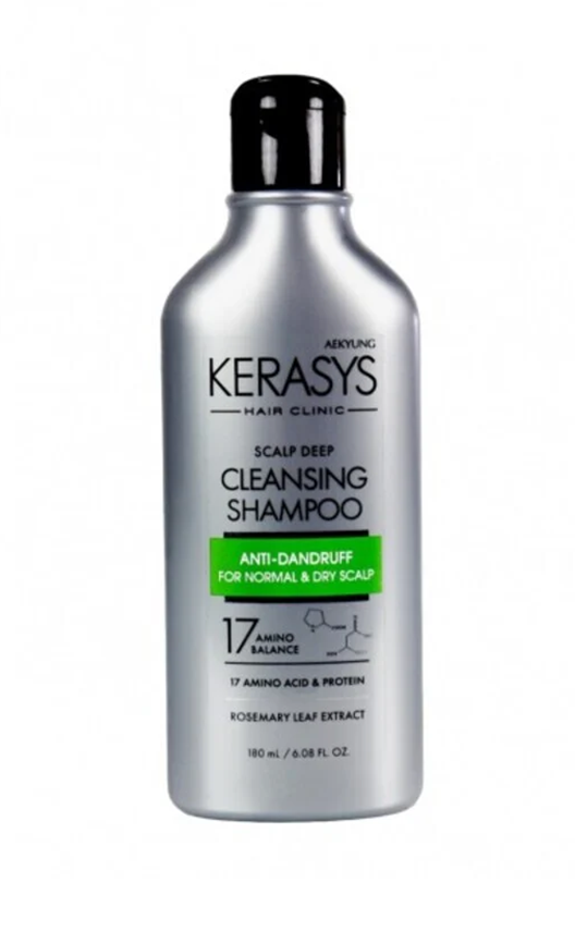Shampoo anti caspa de limpieza profunda con ácido salicílico - KERASYS Deep Cleansing Shampoo 400ml-1