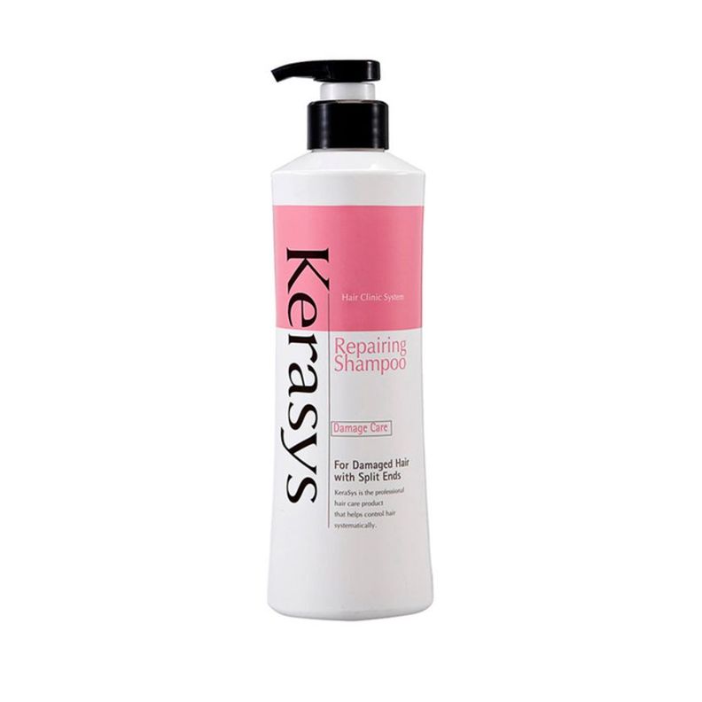 Shampoo con kerartina para puntas abiertas - KERASYS Repairing Shampoo 600ml-0
