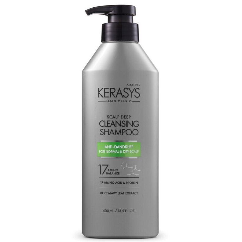 Shampoo anti caspa de limpieza profunda con ácido salicílico - KERASYS Deep Cleansing Shampoo 600ml-1