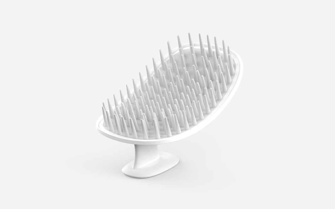 Cepillo especial para el lavado del cabello - SCALP BORN Shampoo Brush (Plata : Normal/Grasa)-2