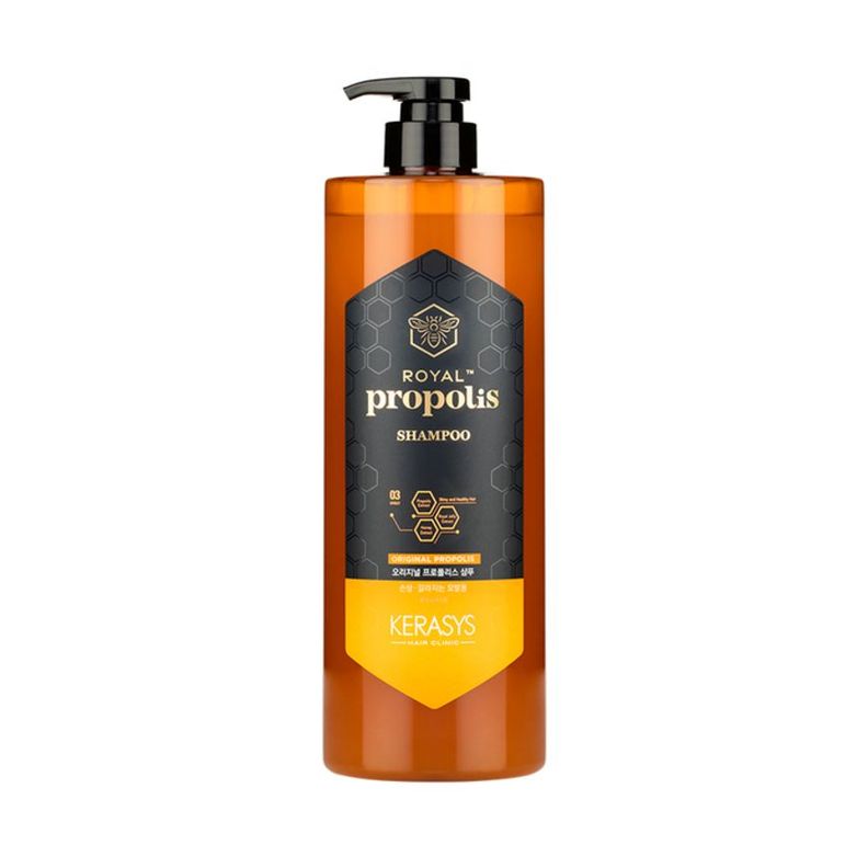 Shampoo de propóleo cabellos dañados y puntas abiertas - KERASYS Propolis Royal Original 1 Litro-0