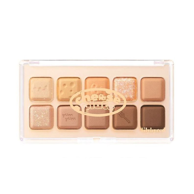 Paleta de sombras coreanas en polvo - LILY BY RED, Mood Keyboard 06 #Here's Your Cheese-0