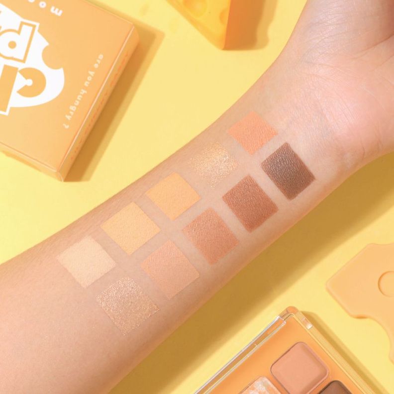 Paleta de sombras coreanas en polvo - LILY BY RED, Mood Keyboard 06 #Here's Your Cheese-3