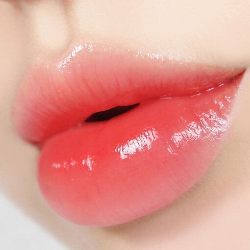 Tinte labial con acabado brillante - LILY BY RED, Glassy layer fixing tint 01 Cheeky Peach