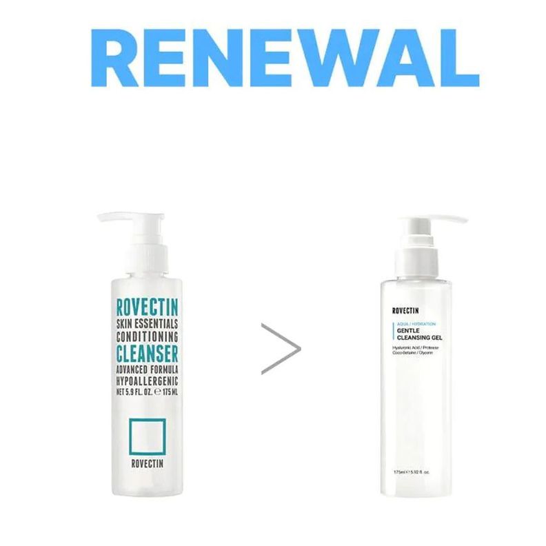 Limpiador coreano hipoalergénico con ácido hialurónico - ROVECTIN Skin Essentials Conditioning-2