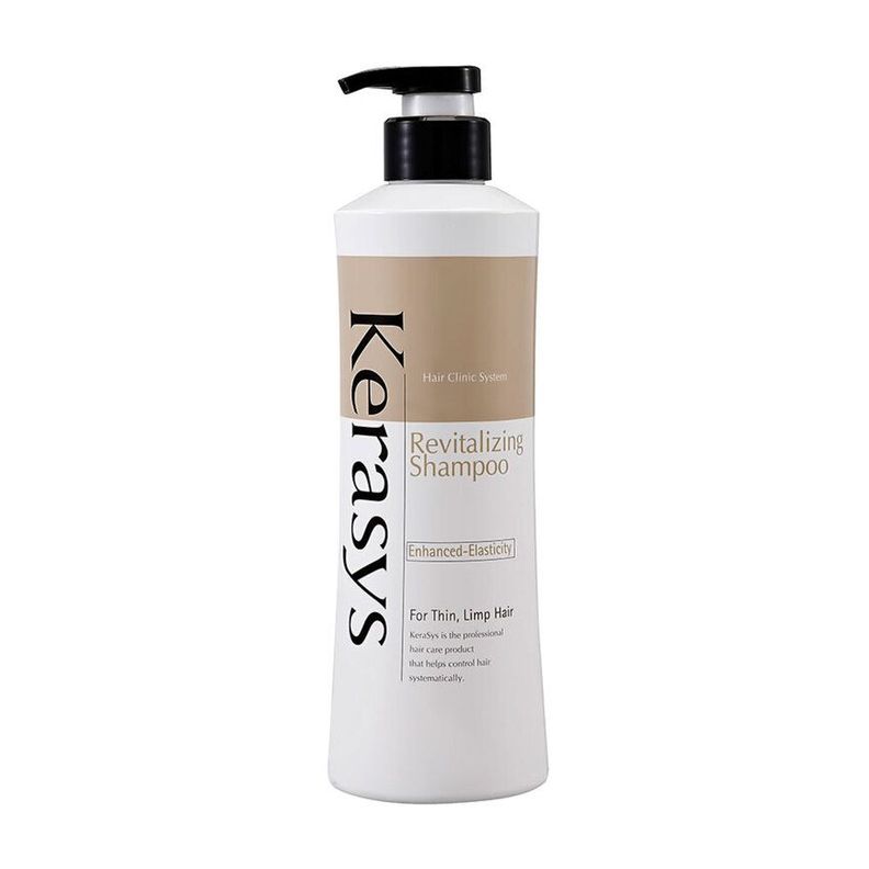 Shampoo para cabellos finos y quebradizos con keratina - KERASYS Revitalizing Shampoo 400ml-0