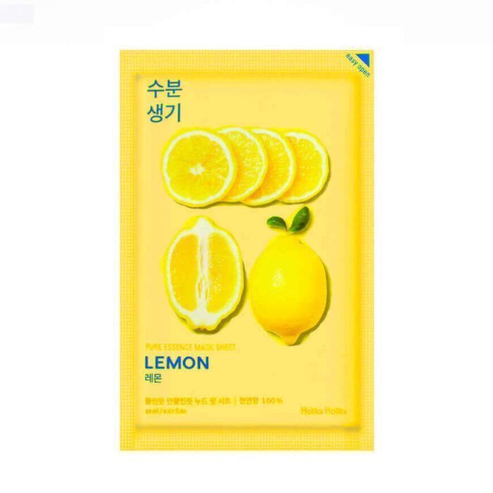 Mascarillas con ingredientes naturales - Lemon-0