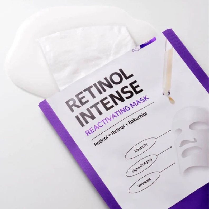 Mascarilla de fórmula suave  con retinol, retinal y bakuchiol - SOME BY MI, RETINOL INTENSIVE MASK-2