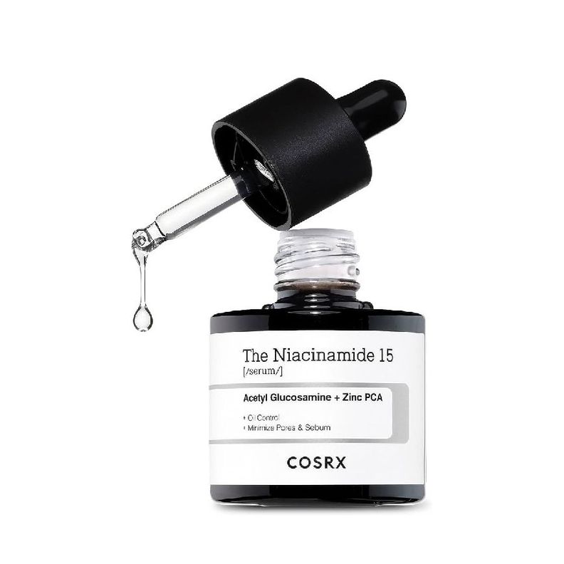 Sérum coreano concentrado con niancinamida para el control del acné - COSRX The Niacinamide 15-0