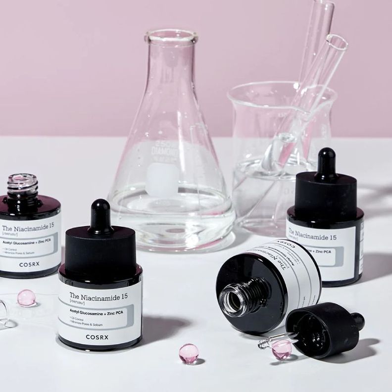 Sérum coreano concentrado con niancinamida para el control del acné - COSRX The Niacinamide 15-1