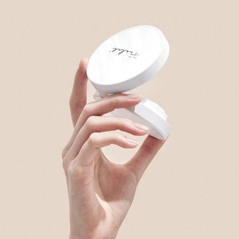Cushion de maquillaje coreano con factor solar #01 Ivory - Oligo Hyaluronic Healthy Cream-1