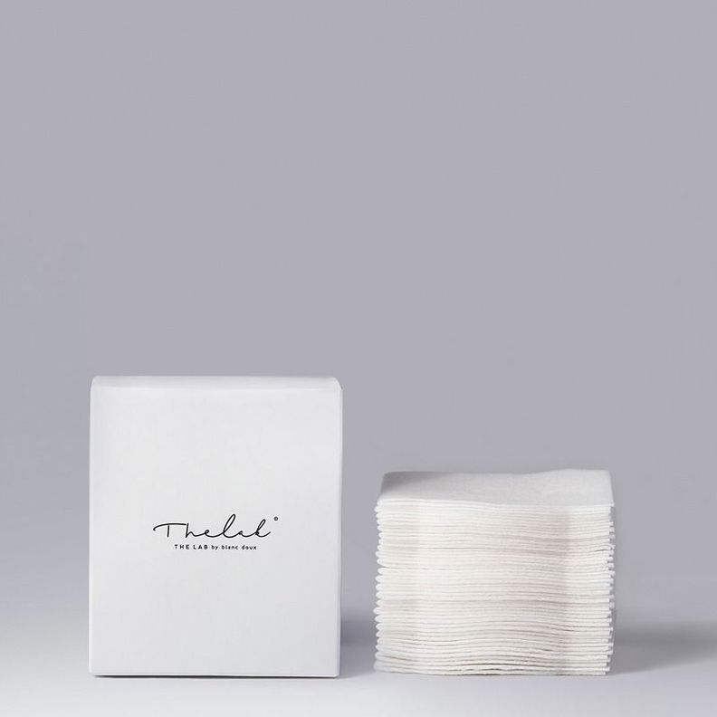 Caja con 40 pads de algodón especiales para tóner o séreum - THE LAB by Blanc Doux-2