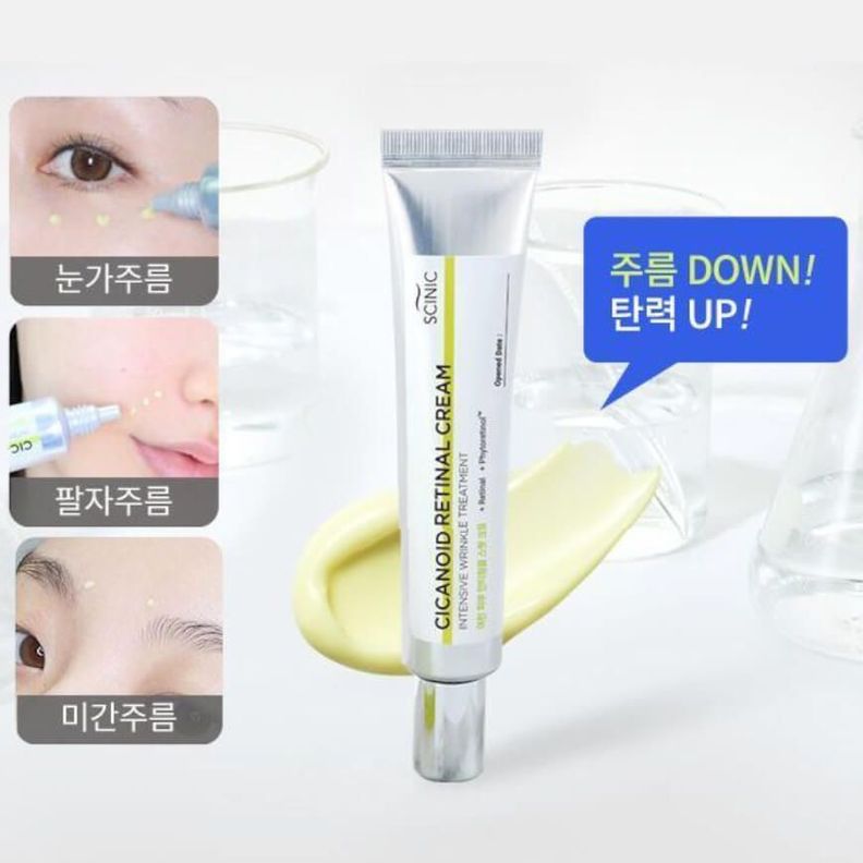 Crema rejuvenecedora SCINIC con Retinol y Bakuchiol para piel madura-1