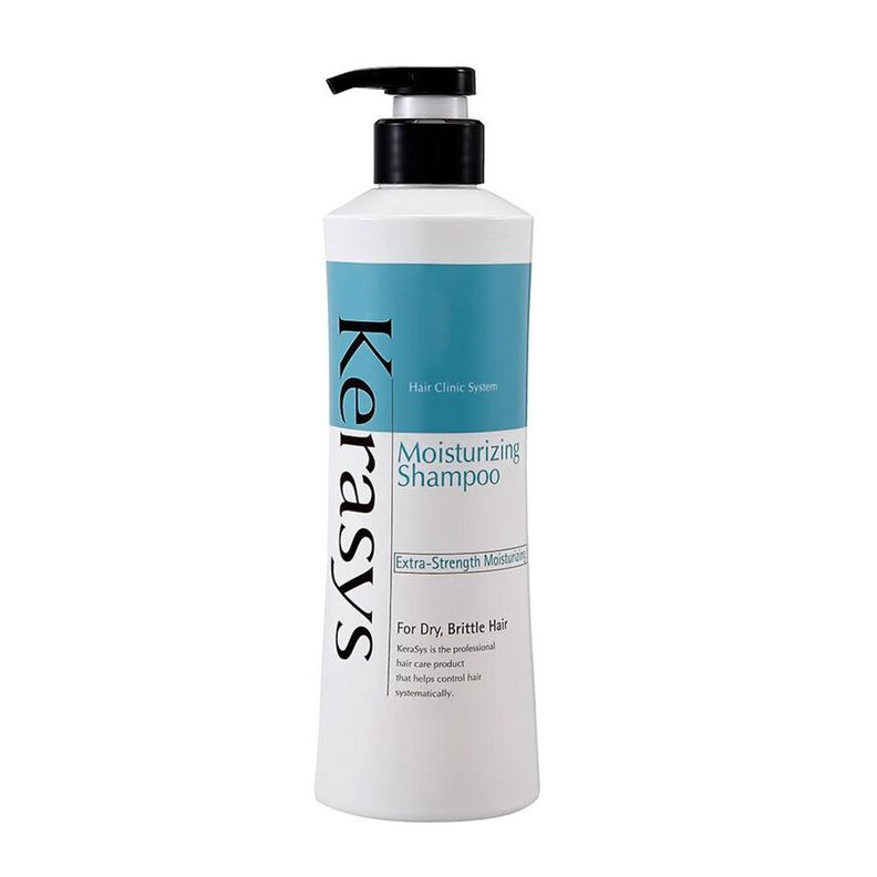 Shampoo hidratante para cabello reseco y frágil con keratina - KERASYS  Moisturizing Shampoo 600ml-0