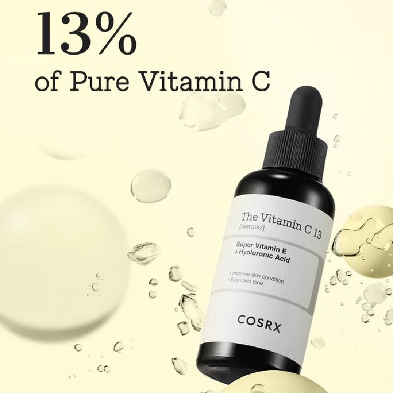 Sérum coreano con vitamina C al 13% para piel sensible - COSRX The Vitamin C 23 Serum-1