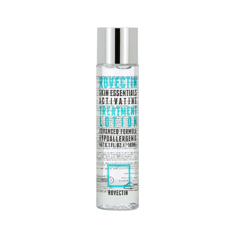 Tónico facial hidratante y revitalizante ROVECTIN, con cafeína, ácido hialurónico y papaya - 180ml-0