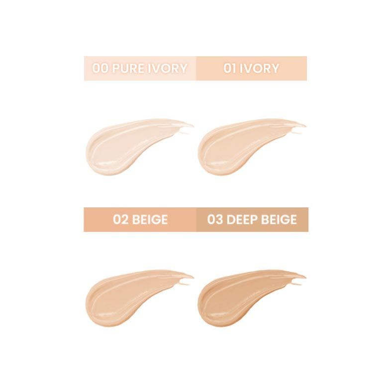Cushion coreano cremoso con protección solar - THE LAB Oligo Hyaluronic Cushion #03 Deep Beige-1