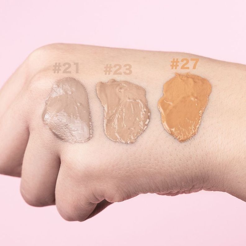 Crema base coreana de maquillaje ligera - PURITO CICA Clearing BB Cream #23 Natural Beige-1