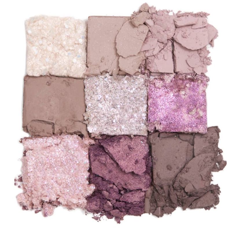 Paleta de maquillaje UNLEASHIA con acabados brillantes, N4. All of Lavender Fog- Maquillaje Coreano-1