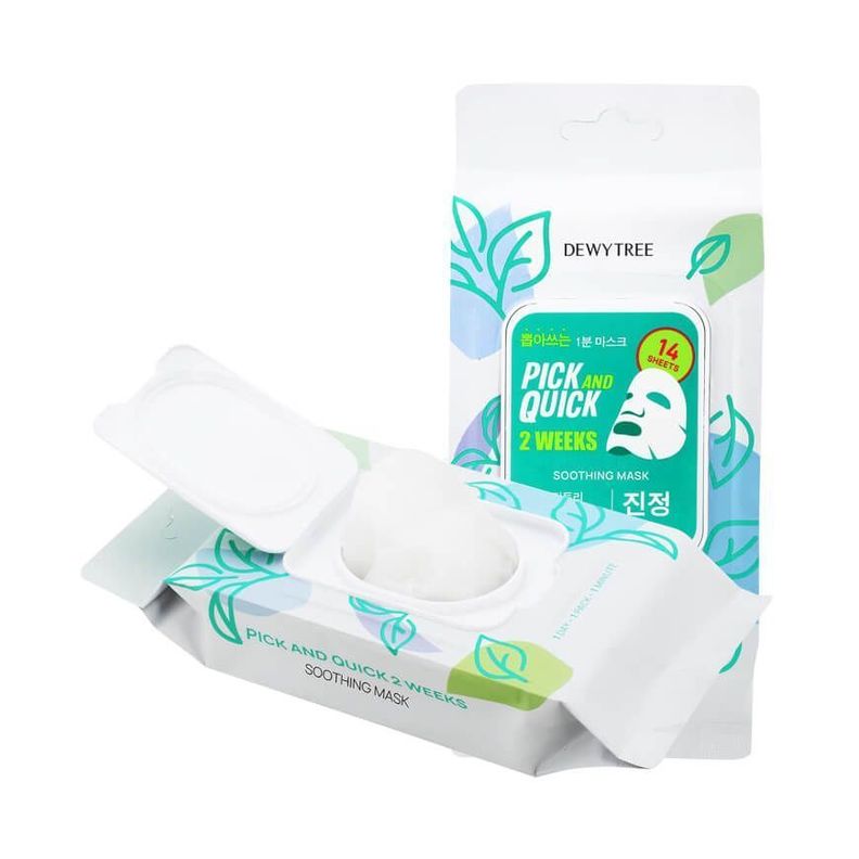 Mascarillas faciales con centella asiática-0