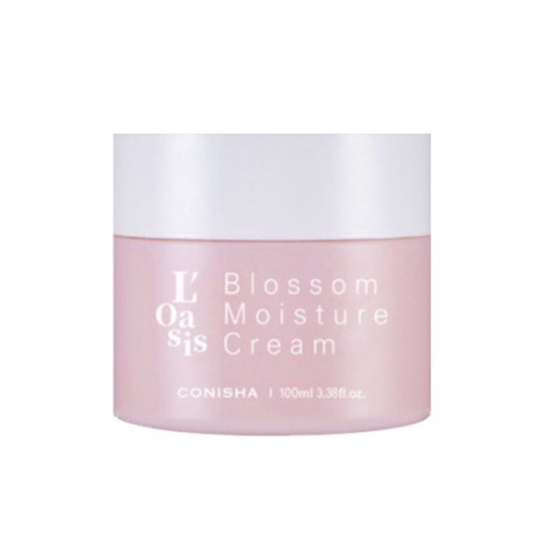 Crema coreana humectante para la noche con aceite de rosas y macadamia - CONISHA Oasis-Blossom-0