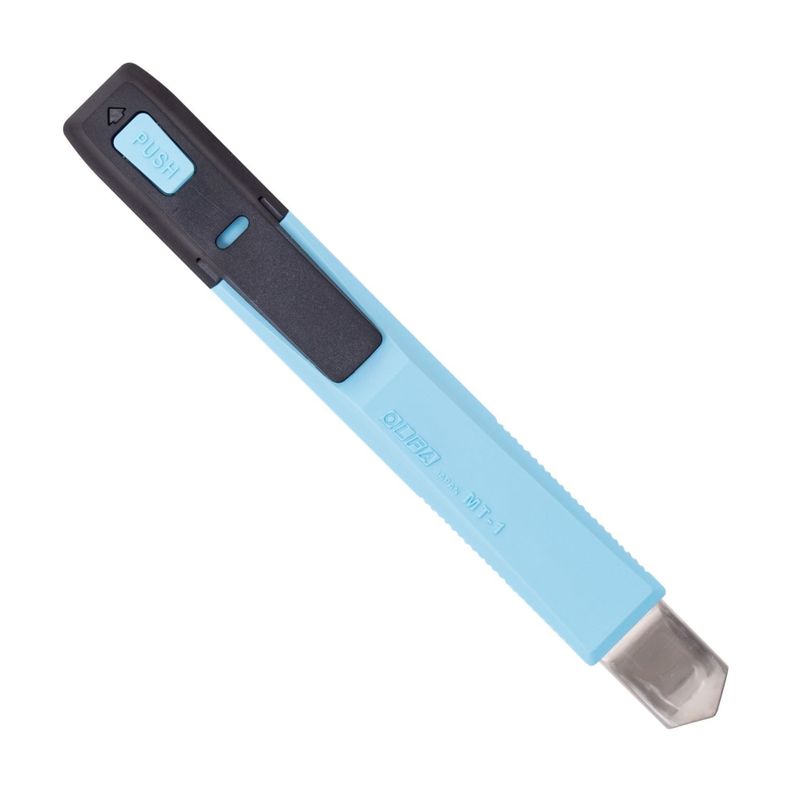 CUCHILLO DE 12,5 MM. CELESTE-0